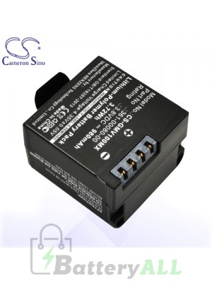 CS Battery for Garmin Virb X / Virb X Compact / VIRB XE Battery 980mah CA-GMV100MX