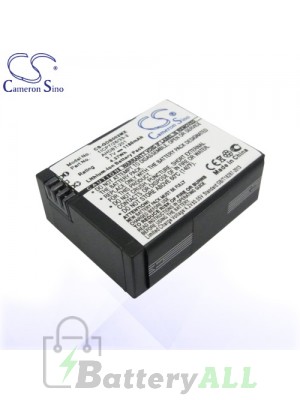 CS Battery for GoPro 1ICP7/26/33-2 / 601-00724-00A Battery 1180mah CA-GDB002MX