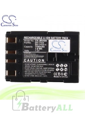 CS Battery for JVC GR-DVL300EK / GR-DVL300U / GR-DVL305 Battery 1100mah CA-JBV408