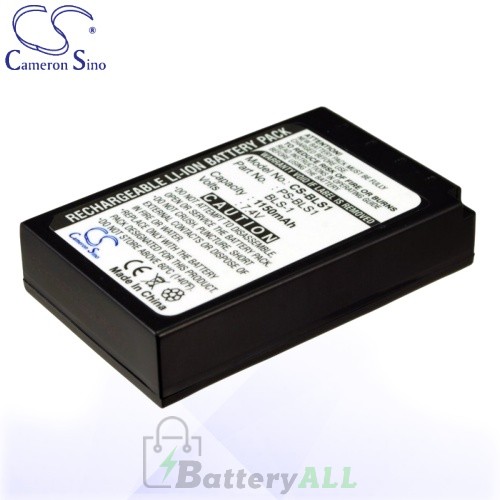 CS Battery for Olympus E-P2 Pen / Evolt E-400 / Evolt E-410 Battery 1150mah CA-BLS1