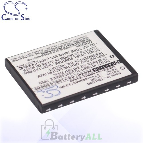 CS Battery for Olympus VG-110 / VG-120 / VG-130 / VG-140 Battery 600mah CA-LI70B