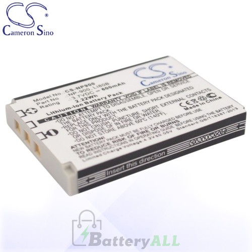 CS Battery for Olympus Li-80B / Olympus T-100 / X-960 Battery 600mah CA-NP900