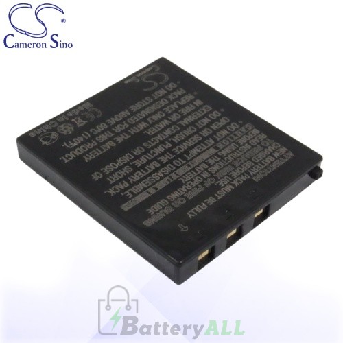 CS Battery for Panasonic DMC-FX7A / DMC-FX7B / DMC-FX7EBS Battery 710mah CA-BCB7