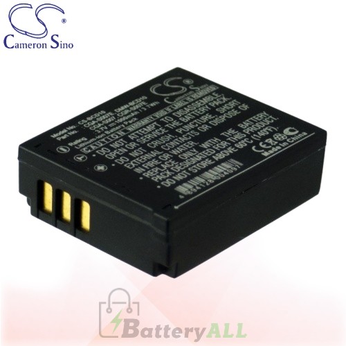 CS Battery for Panasonic Lumix DMC-TZ2 / DMC-TZ2EB-K Battery 1000mah CA-BCD10