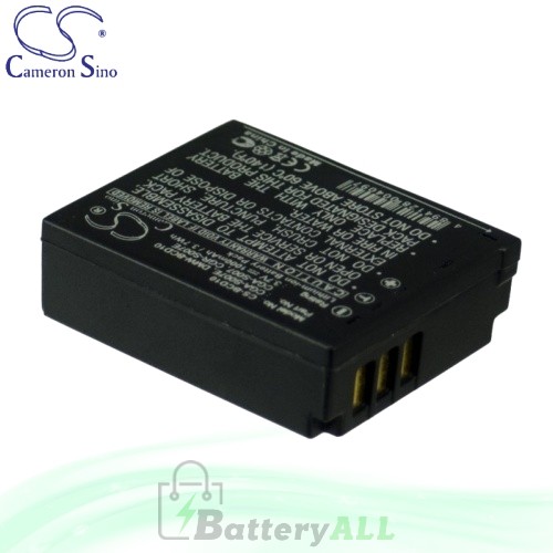 CS Battery for Panasonic Lumix DMC-TZ2EG-S / DMC-TZ2GK Battery 1000mah CA-BCD10