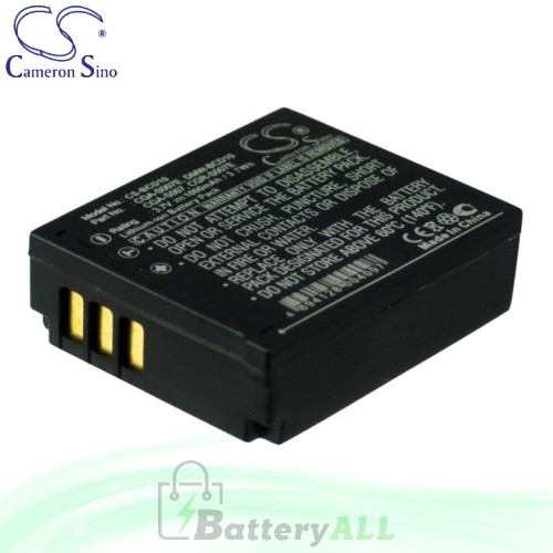 CS Battery for Panasonic Lumix DMC-TZ3EB-K / DMC-TZ3EB-S Battery 1000mah CA-BCD10