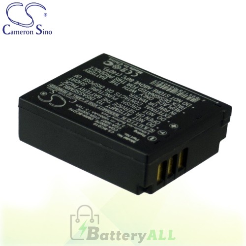CS Battery for Panasonic Lumix DMC-TZ3GK / DMC-TZ3K / DMC-TZ4 Battery 1000mah CA-BCD10
