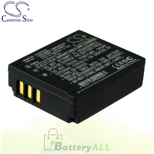 CS Battery for Panasonic Lumix DMC-TZ5 / DMC-TZ50S / DMC-TZ5A Battery 1000mah CA-BCD10