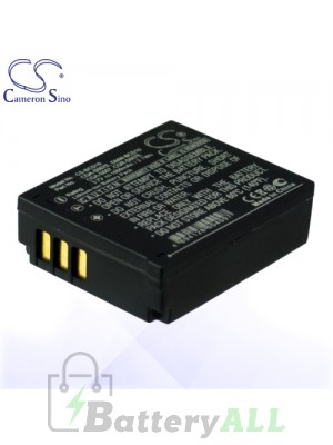 CS Battery for Panasonic CGA-S007A/B / Lumix DMC-TZ1 DMC-TZ15 Battery 1000mah CA-BCD10