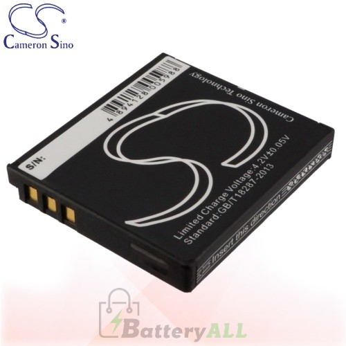 CS Battery for Panasonic Lumix DMC-FS3GK / DMC-FS3S Battery 1050mah CA-BCE10