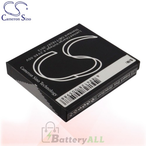 CS Battery for Panasonic Lumix DMC-FS5 / DMC-FS5EG-K Battery 1050mah CA-BCE10