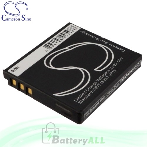 CS Battery for Panasonic Lumix DMC-FX30 / DMC-FX30A Battery 1050mah CA-BCE10