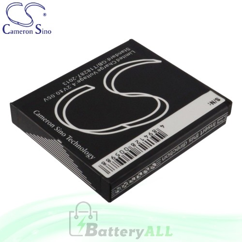 CS Battery for Panasonic Lumix DMC-FX30EB-K / DMC-FX30EB-S Battery 1050mah CA-BCE10