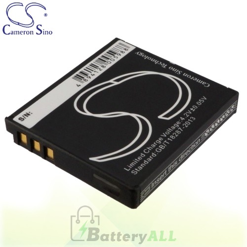 CS Battery for Panasonic Lumix DMC-FX30EG-S / DMC-FX30EG-T Battery 1050mah CA-BCE10