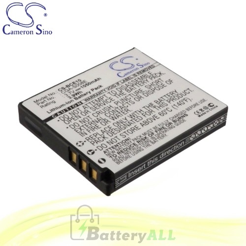 CS Battery for Panasonic Lumix DMC-FX33A / DMC-FX33EG-A Battery 1050mah CA-BCE10