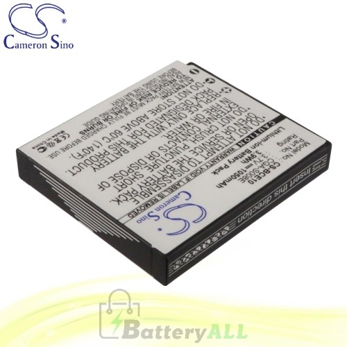 CS Battery for Panasonic Lumix DMC-FX33EB-S / DMC-FX33EF-K Battery 1050mah CA-BCE10