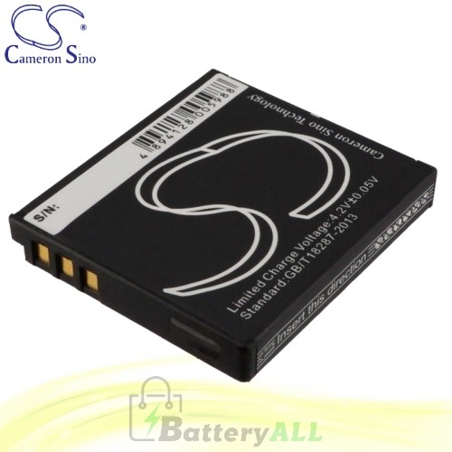 CS Battery for Panasonic Lumix DMC-FX33EF-S / DMC-FX33EG Battery 1050mah CA-BCE10