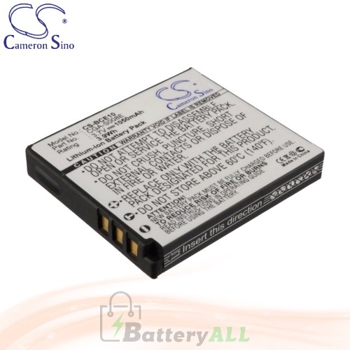 CS Battery for Panasonic Lumix DMC-FX33K / DMC-FX33S Battery 1050mah CA-BCE10