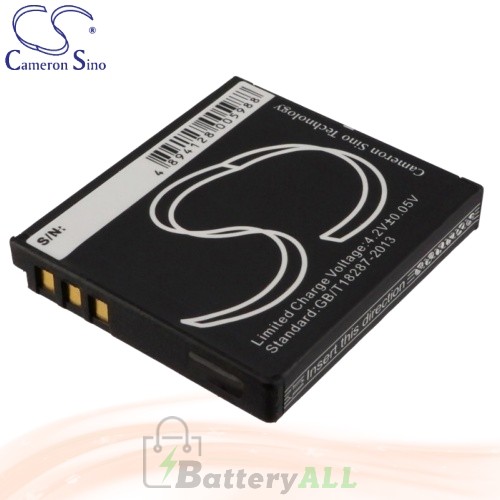 CS Battery for Panasonic Lumix DMC-FX35A / DMC-FX37K Battery 1050mah CA-BCE10