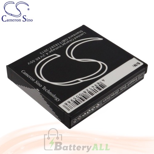 CS Battery for Panasonic Lumix DMC-FX35EG-A / DMC-FX35EG-N Battery 1050mah CA-BCE10