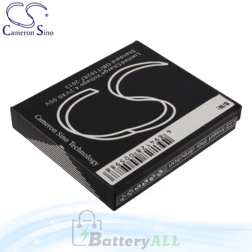 CS Battery for Panasonic Lumix DMC-FX37P / DMC-FX37S Battery 1050mah CA-BCE10
