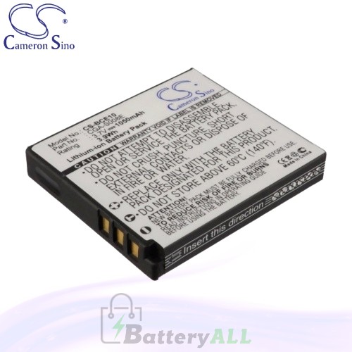 CS Battery for Panasonic Lumix DMC-FX38 / DMC-FX38GK Battery 1050mah CA-BCE10