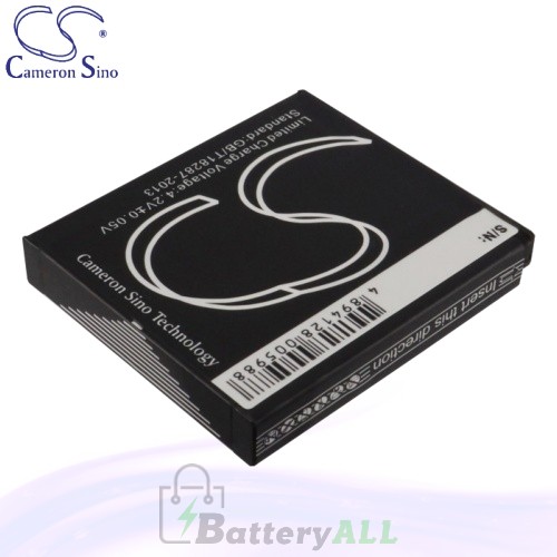 CS Battery for Panasonic Lumix DMC-FX38W / DMC-FX55EF-K Battery 1050mah CA-BCE10