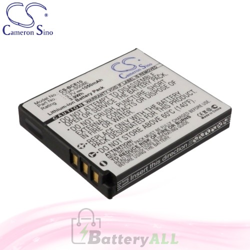 CS Battery for Panasonic Lumix DMC-FS20 / DMC-FS5 / DMC-FS3 Battery 1050mah CA-BCE10