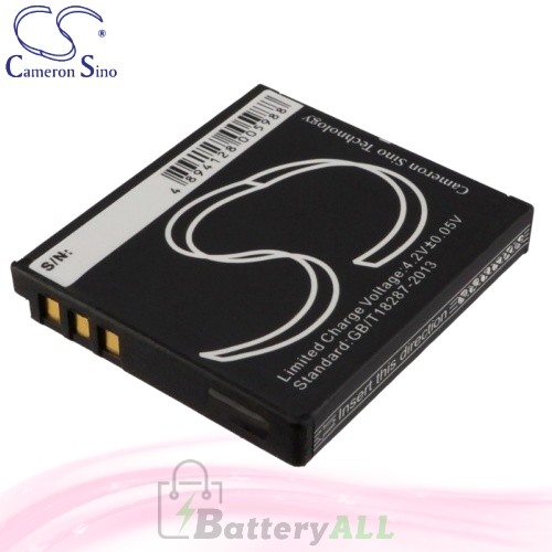 CS Battery for Panasonic Lumix DMC-FS20GK / DMC-FS20K Battery 1050mah CA-BCE10