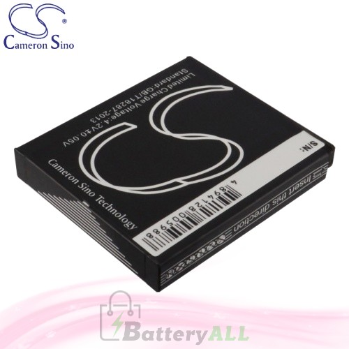 CS Battery for Panasonic Lumix DMC-FS20S / DMC-FS20P Battery 1050mah CA-BCE10