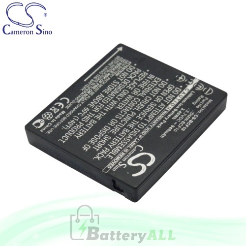 CS Battery for Panasonic Lumix DMC-FS4K / DMC-FS4PR / DMC-FP8V Battery 940mah CA-BCF10