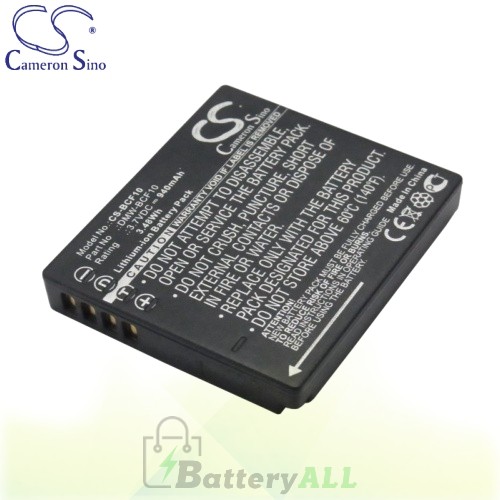 CS Battery for Panasonic Lumix DMC-FS4GC / DMC-FS4GN / DMC-TS1 Battery 940mah CA-BCF10