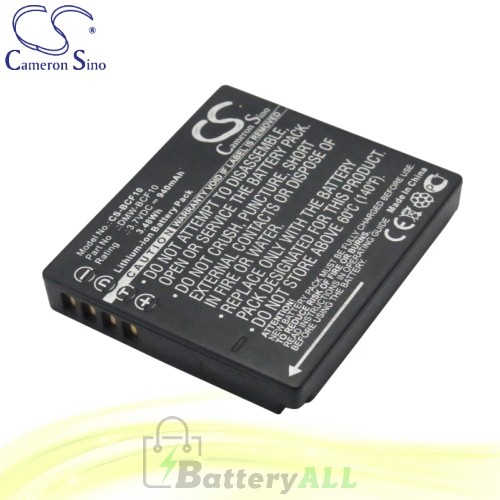 CS Battery for Panasonic Lumix DMC-FS7PC / DMC-FS10 / DMC-FS11 Battery 940mah CA-BCF10