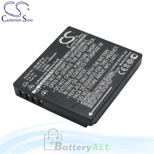 CS Battery for Panasonic Lumix DMC-FS25EG-K / DMC-FS42A Battery 940mah CA-BCF10