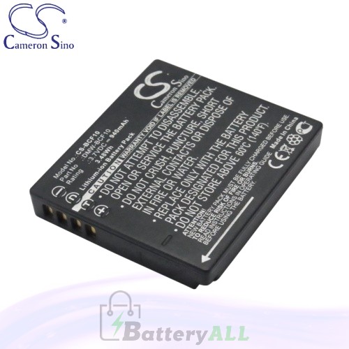 CS Battery for Panasonic Lumix DMC-FS33 / DMC-FS33K Camera / DMC-FS42 Battery 940mah CA-BCF10