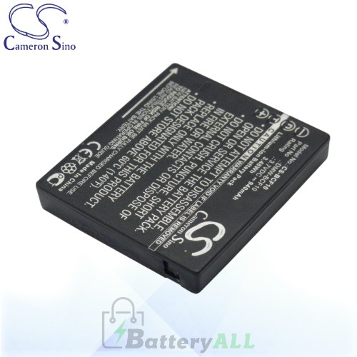 CS Battery for Panasonic Lumix DMC-FX68K / DMC-FX68N Battery 940mah CA-BCF10