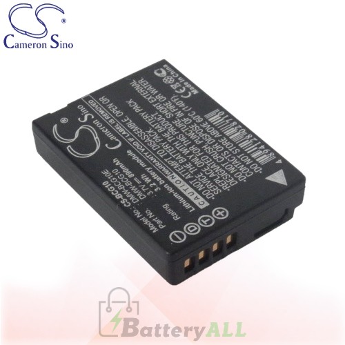 CS Battery for Panasonic Lumix DMC-TZ20S / DMC-TZ22 / DMC-TZ6R Battery 890mah CA-BCG10