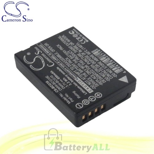 CS Battery for Panasonic Lumix DMC-ZS10S / DMC-ZS10T / DMC-ZS8 Battery 890mah CA-BCG10