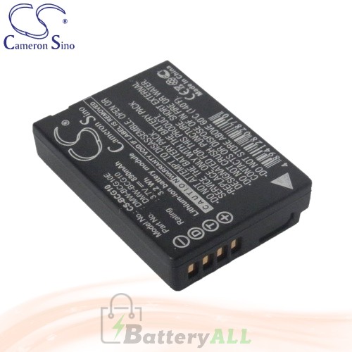 CS Battery for Panasonic Lumix DMC-ZS10R / DMC-ZS3S / DMC-ZS5A Battery 890mah CA-BCG10