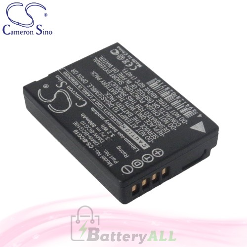 CS Battery for Panasonic Lumix DMC-TZ10EG-T / DMC-TZ10K Battery 890mah CA-BCG10