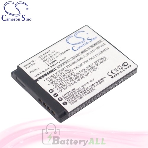 CS Battery for Panasonic Lumix DMC-FP1G / DMC-FP1G / DMC-FP1GK Battery 690mah CA-BCH7