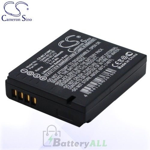 CS Battery for Panasonic DMW-BCJ13 / Lumix DMC-LX5GK Battery 850mah CA-BCJ13MC
