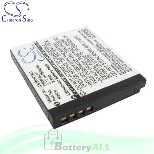 CS Battery for Panasonic Lumix DMC-FH5N / DMC-FH5P / DMC-FH8K Battery 700mah CA-BCK7MC