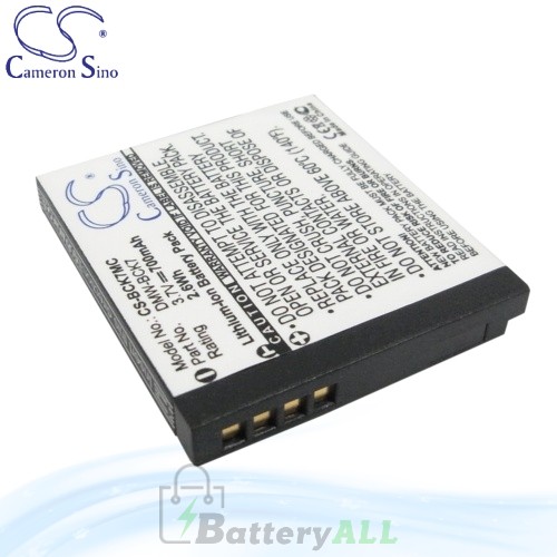 CS Battery for Panasonic Lumix DMC-FS35A / DMC-FS35K Battery 700mah CA-BCK7MC