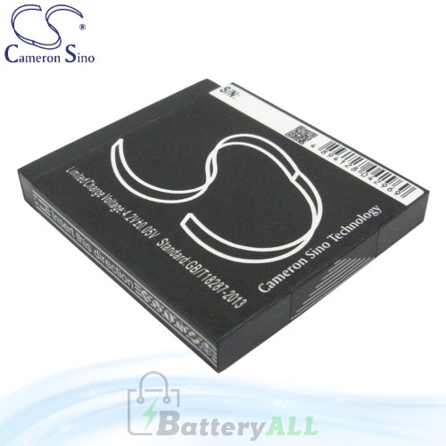 CS Battery for Panasonic Lumix DMC-FS35V / DMC-FS37K Battery 700mah CA-BCK7MC
