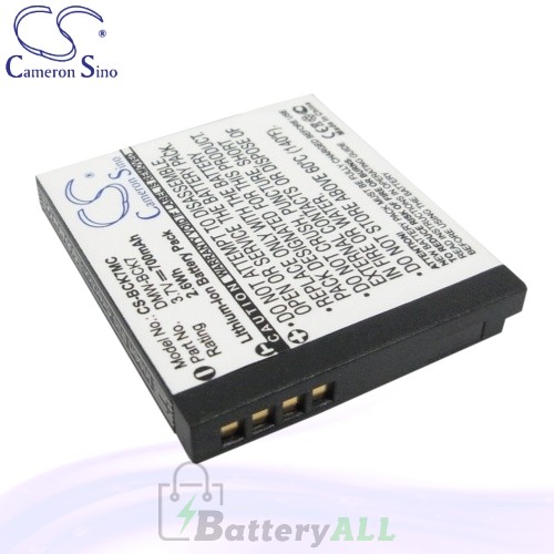 CS Battery for Panasonic Lumix DMC-FS40A / DMC-FS40K Battery 700mah CA-BCK7MC