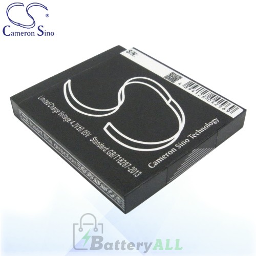 CS Battery for Panasonic Lumix DMC-S1GK / DMC-S1N / DMC-S1P Battery 700mah CA-BCK7MC