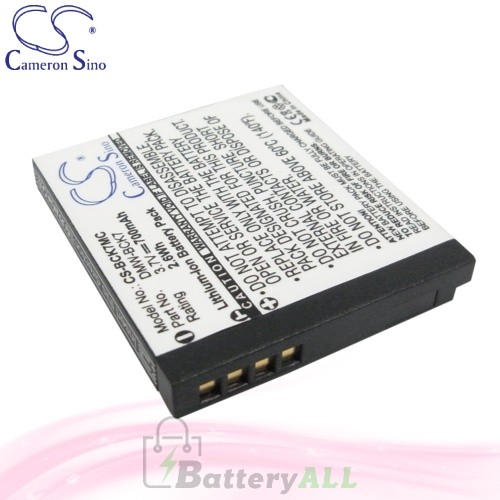 CS Battery for Panasonic Lumix DMC-FH25R / DMC-FH25S Battery 700mah CA-BCK7MC