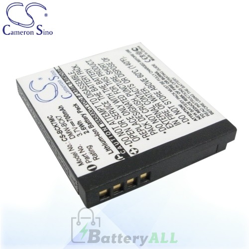 CS Battery for Panasonic Lumix DMC-SZ5W / DMC-SZ7 / DMC-SZ7K Battery 700mah CA-BCK7MC