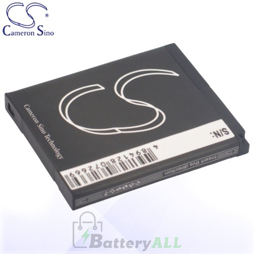 CS Battery for Panasonic Lumix DMC-FH10 / DMC-FS50 / DMC-SZ3 Battery 600mah CA-BCL7MC